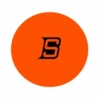 Bluesports Orange Street Hockey Ball
