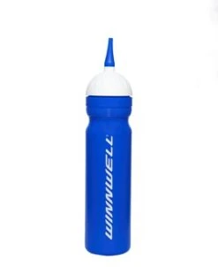 Winnwell 1LT Water Bottle -Hockey Hub Uk Blue white md