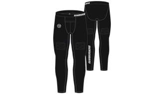 Warrior Long Compression Senior Pants With Cup 1 Warrior Long Compression Senior Pants With Cup