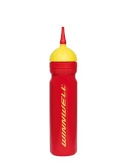 Winnwell 1LT Water Bottle -Hockey Hub Uk Red yellow md