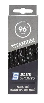 Bluesports Titanium Wax Laces